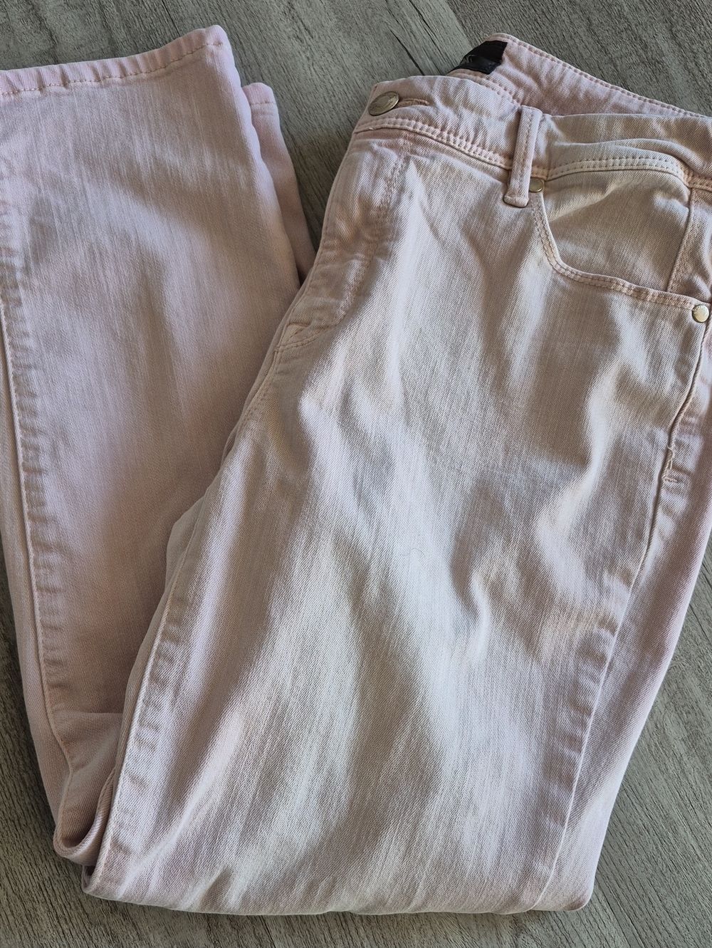 Chico's Pale Blush Skinny Jeans Chico's .5 US 6